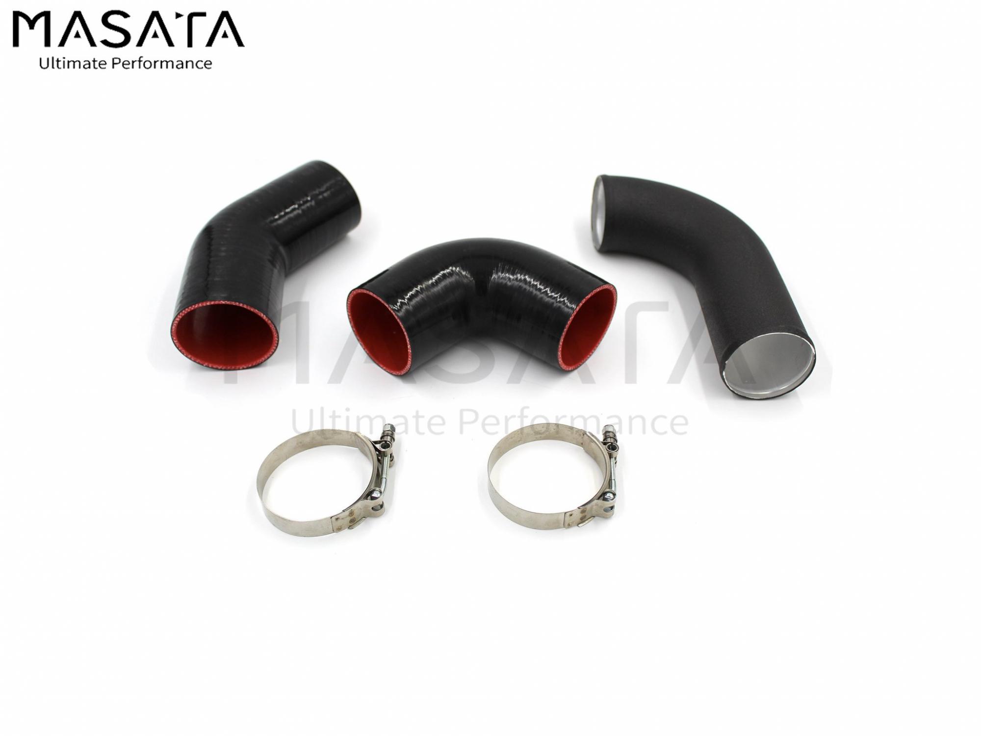 MASATA BMW N54 N55 E82 E90 E92 3" RACE INTERCOOLER J PIPE (135I & 335I(X))