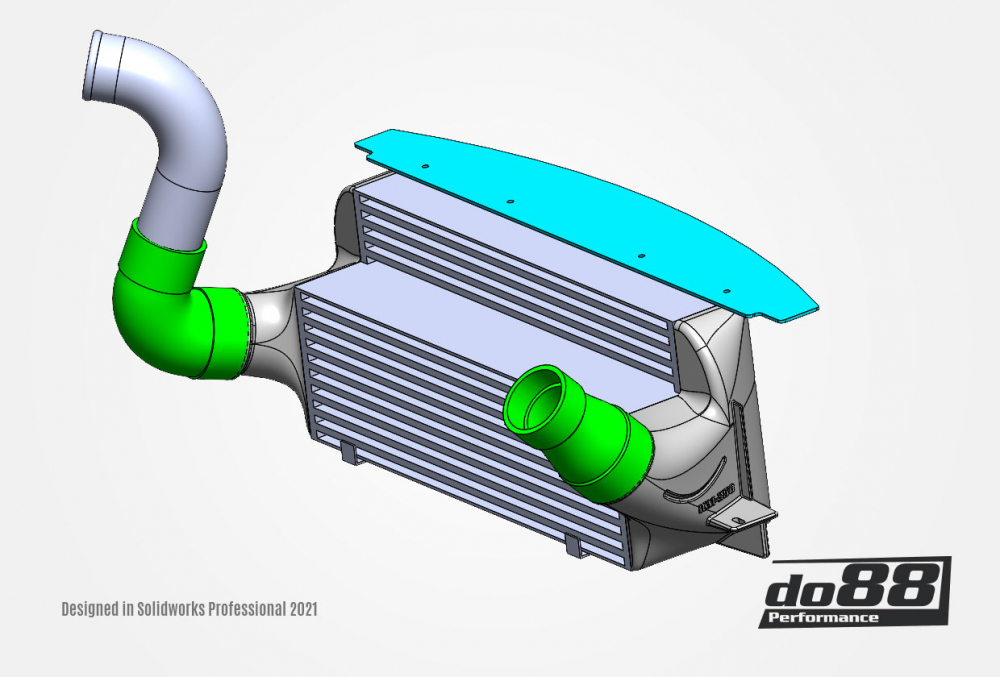 do88 BMW 135I 335I 35I N54 N55 2007-2013 (E9X E82 E89) INTERCOOLER