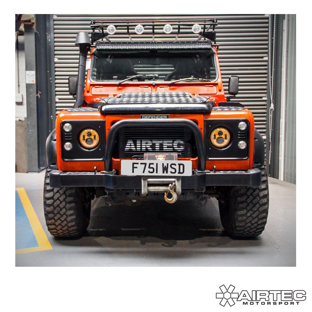 AIRTEC Motorsport előrehozott tuning intercooler LAND ROVER Defender 300