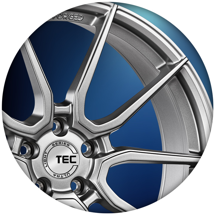 TEC Speedwheels GT-RACE-I  Ultralight Gloss Black