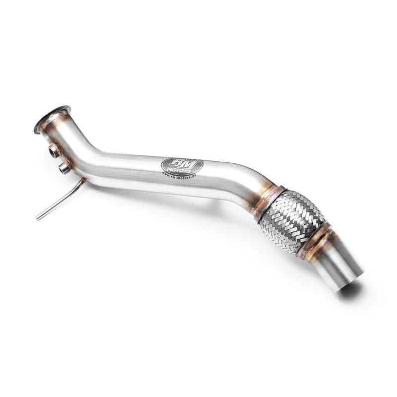 RM Motors 63.5mm Sport Exhaust Downpipe BMW E60 E61 520d N47