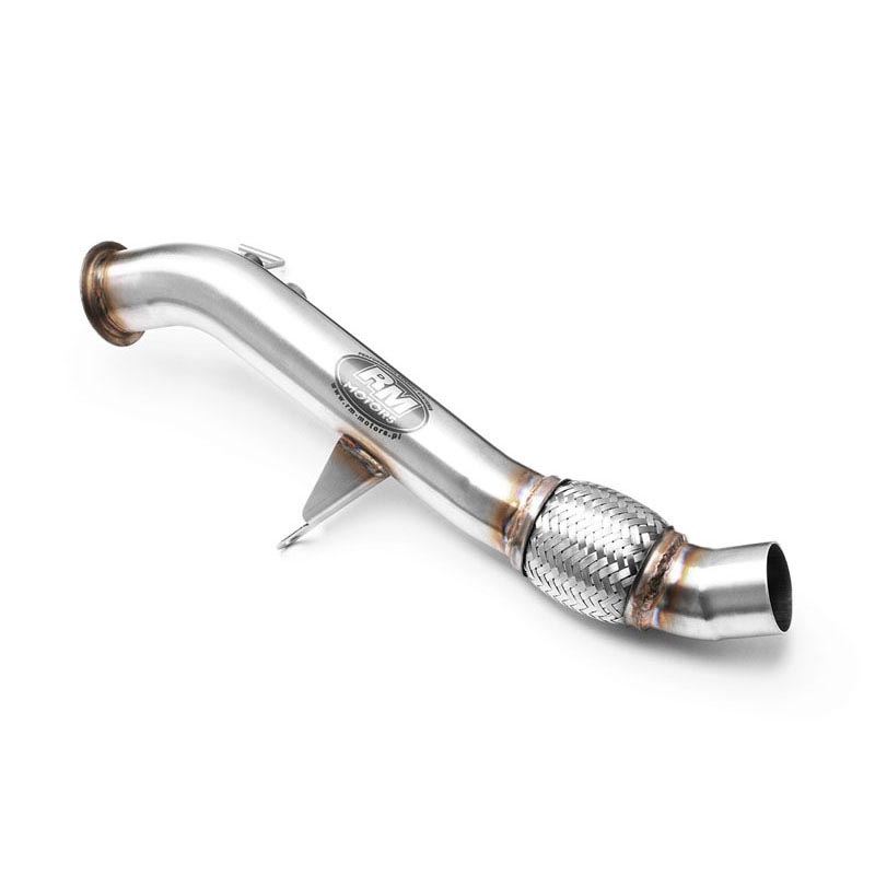 RM Motors 63.5mm Sport Exhaust Decat Downpipe BMW E87 118d 120d M47N2