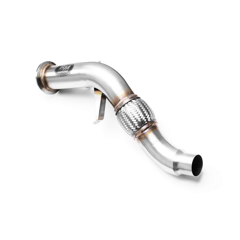 RM Motors 76mm Sport Exhaust Downpipe BMW 3 E90 E91 E92 E93 325d 330d 330xd M57N2