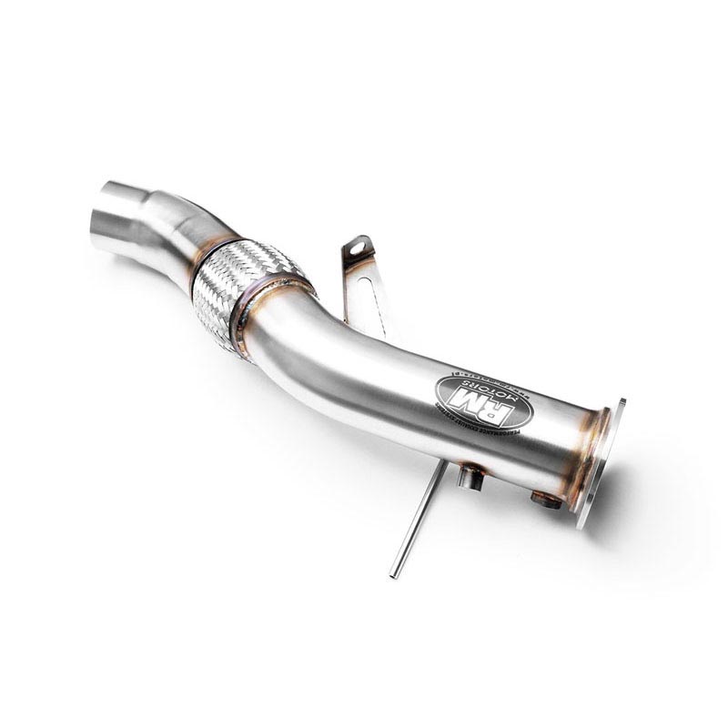 RM Motors 76mm Sport Exhaust Downpipe BMW E60 E61 535d M57N2