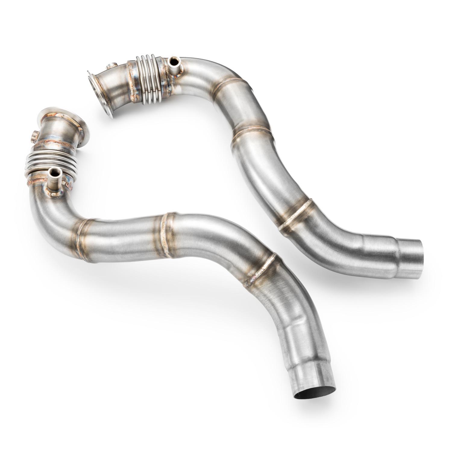 RM Motors Sport Exhaust Downpipe BMW F86 X6 M S63B