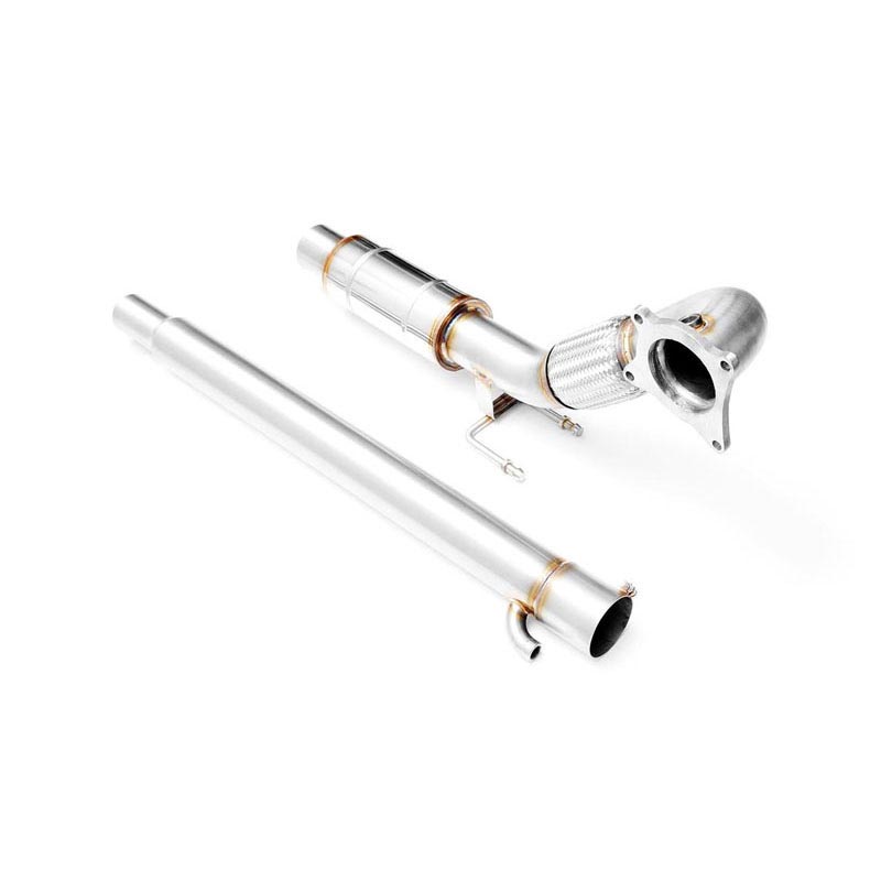 Downpipe VOLKSWAGEN Passat B6, B7 2.0 TSI + SILENCER