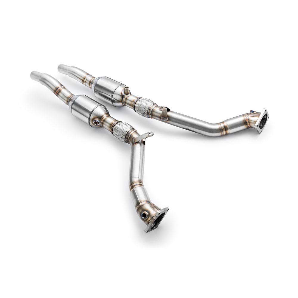 Downpipe AUDI A6, S6, Allroad C5 2.7 T + SILENCER