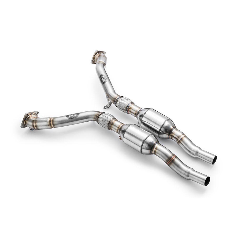 Downpipe AUDI S4, RS4 B5 2.7 T + SILENCER