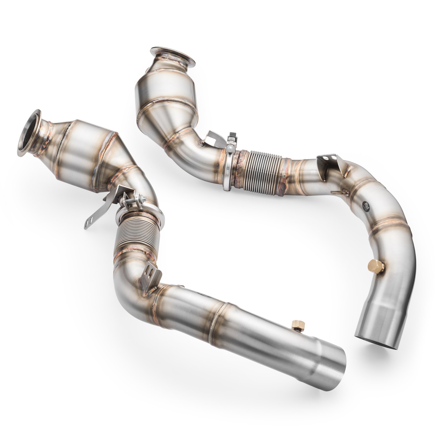 Downpipe BMW M8 F92 + CATALYST HJS 300 cpsi EURO 6