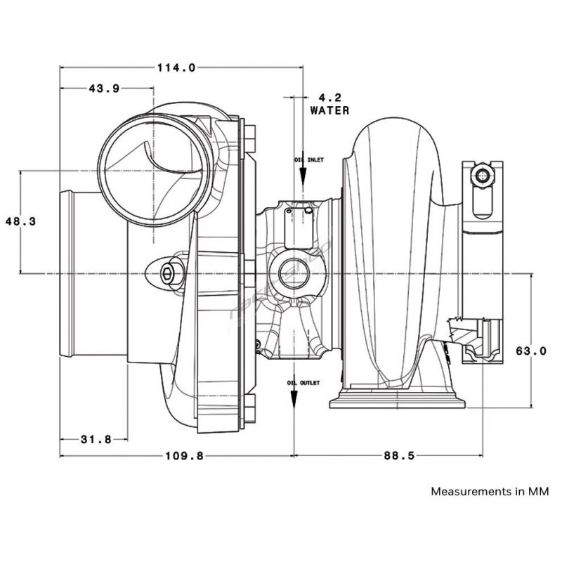 Garrett GTX2867R Generation II Super Core