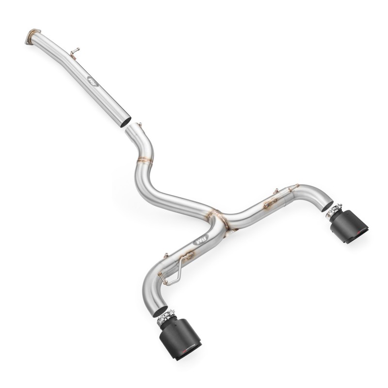 Catback exhaust- RALLY TOYOTA YARIS GR 1.6