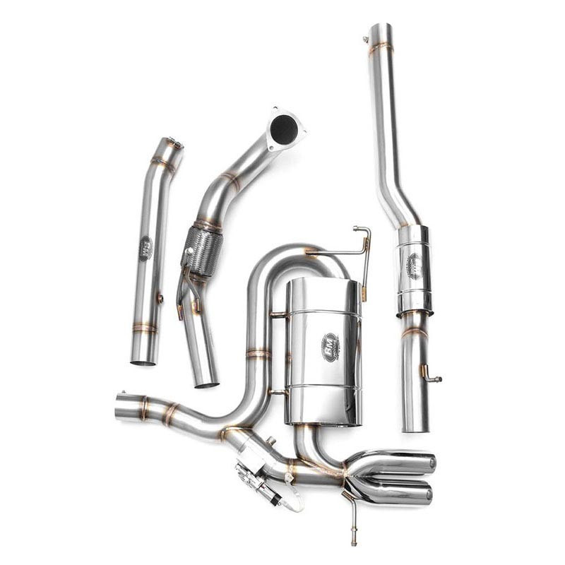 RM Motors complete exhaust system AUDI TT 8N 1.8T