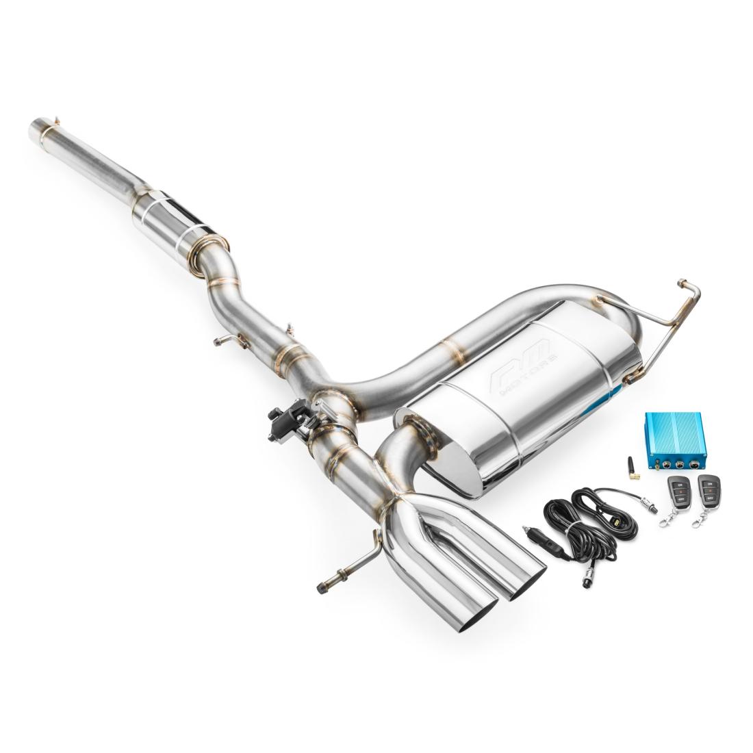 RM Motors catback - middle and end silencer AUDI S3 8L 1.8T