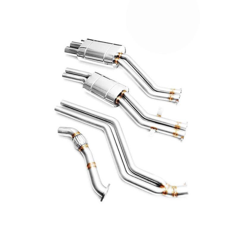 RM Motors complete exhaust system BMW E46 330d 330xd M47, M47N