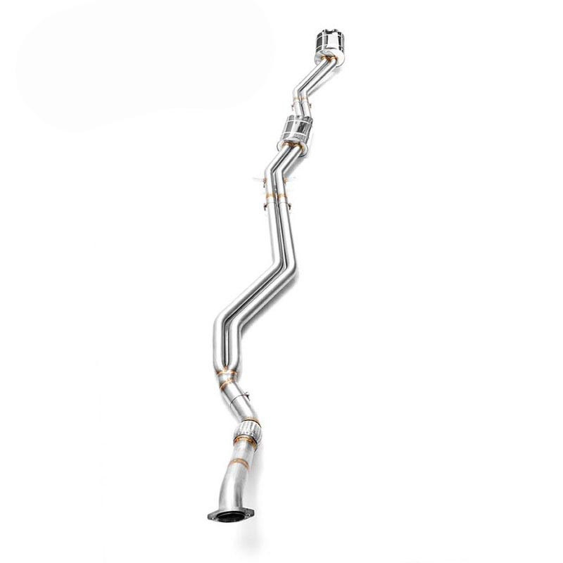 RM Motors complete exhaust system BMW E46 330d 330xd M47, M47N