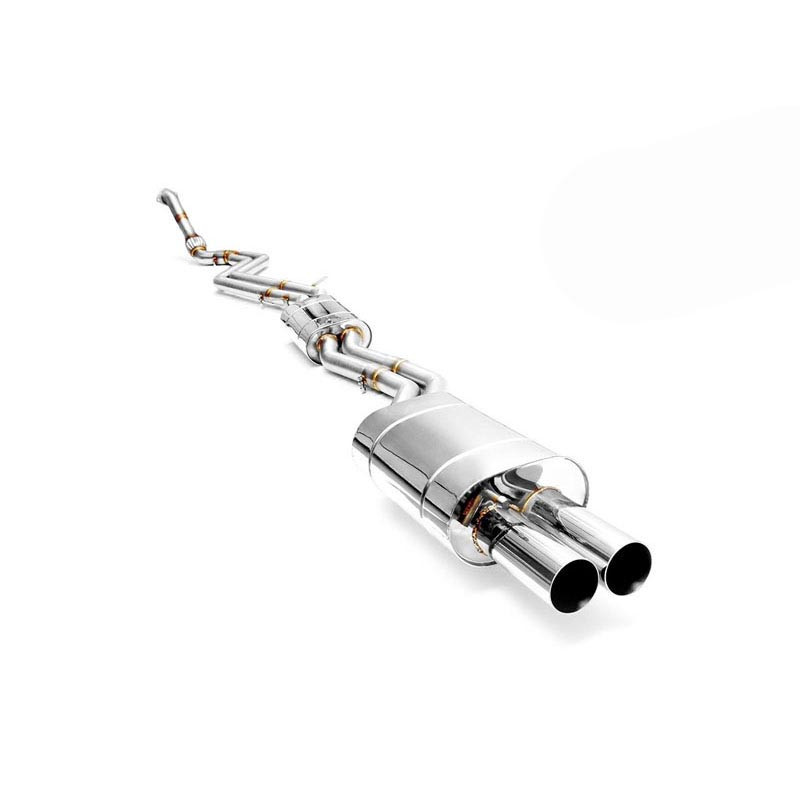 RM Motors complete exhaust system BMW E46 330d 330xd M47, M47N