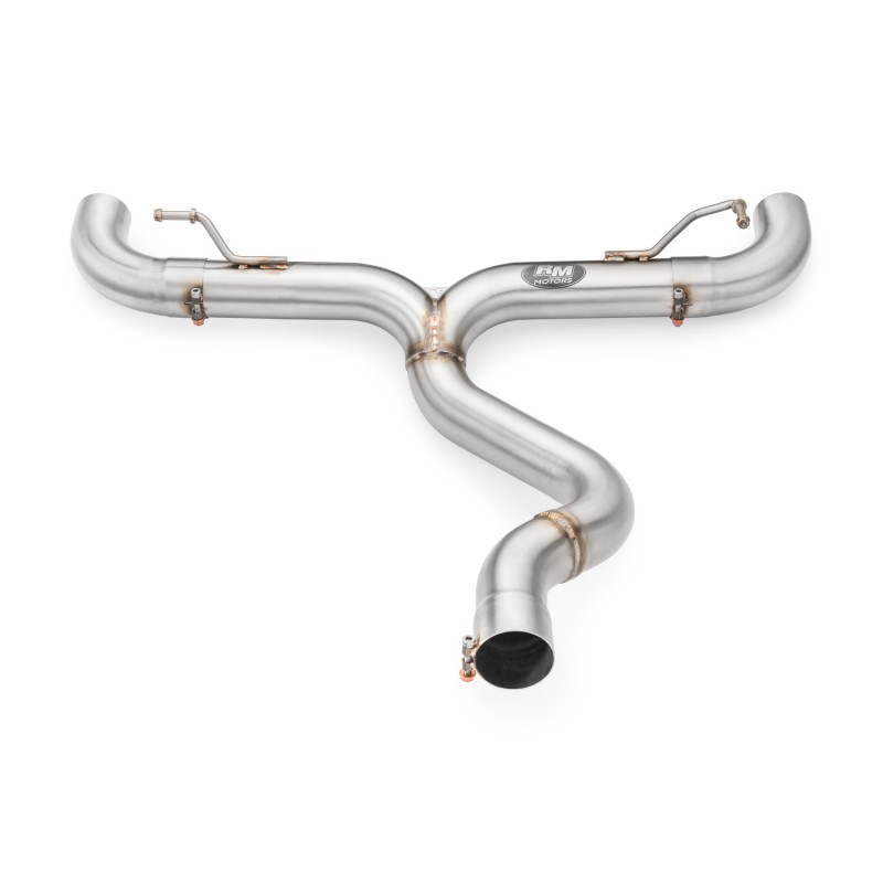 RM Motors catback - middle and end silencer TOYOTA YARIS GR 1.6