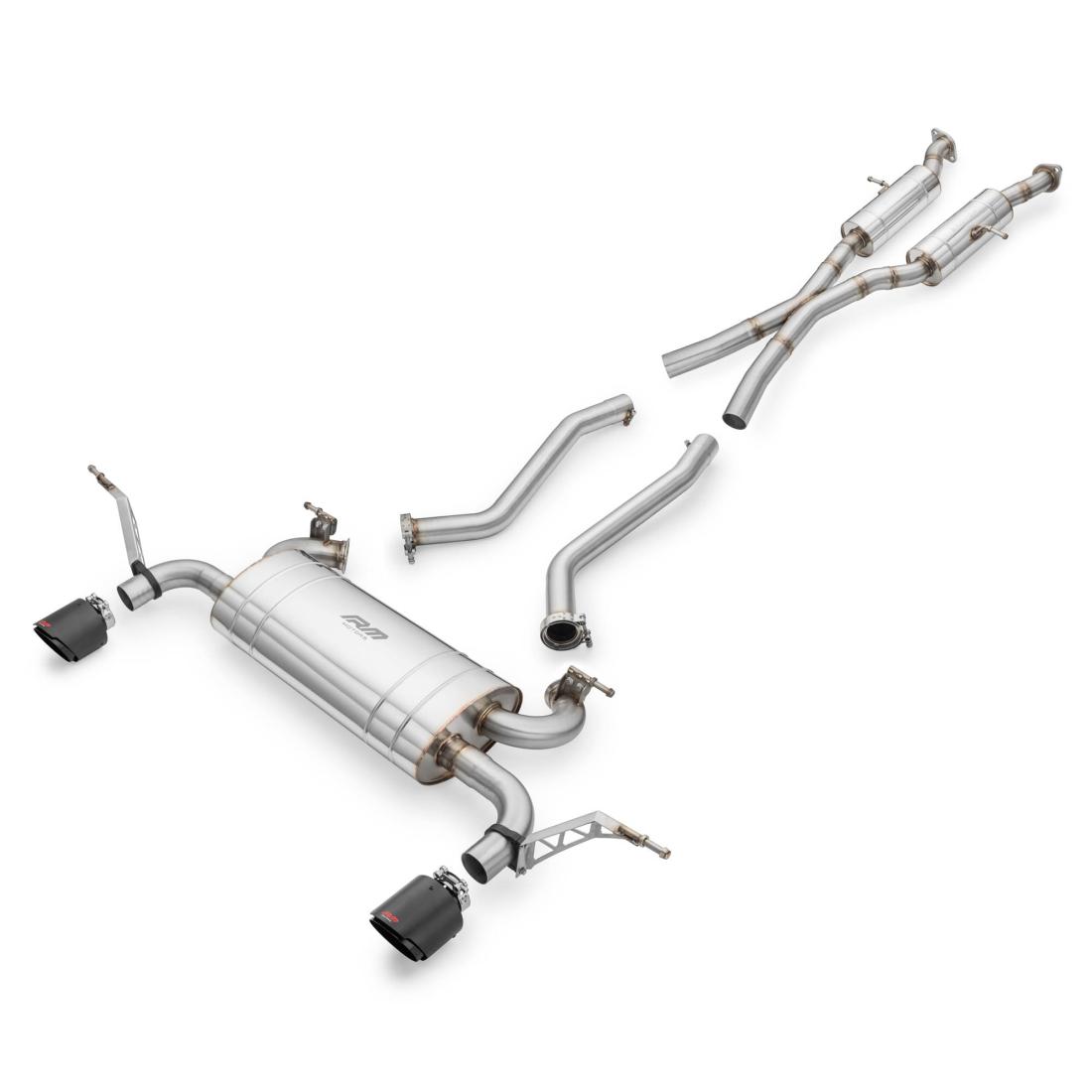 RM Motors catback - Jeep Grand Cherokee V6 3.6L, V8 5.7L