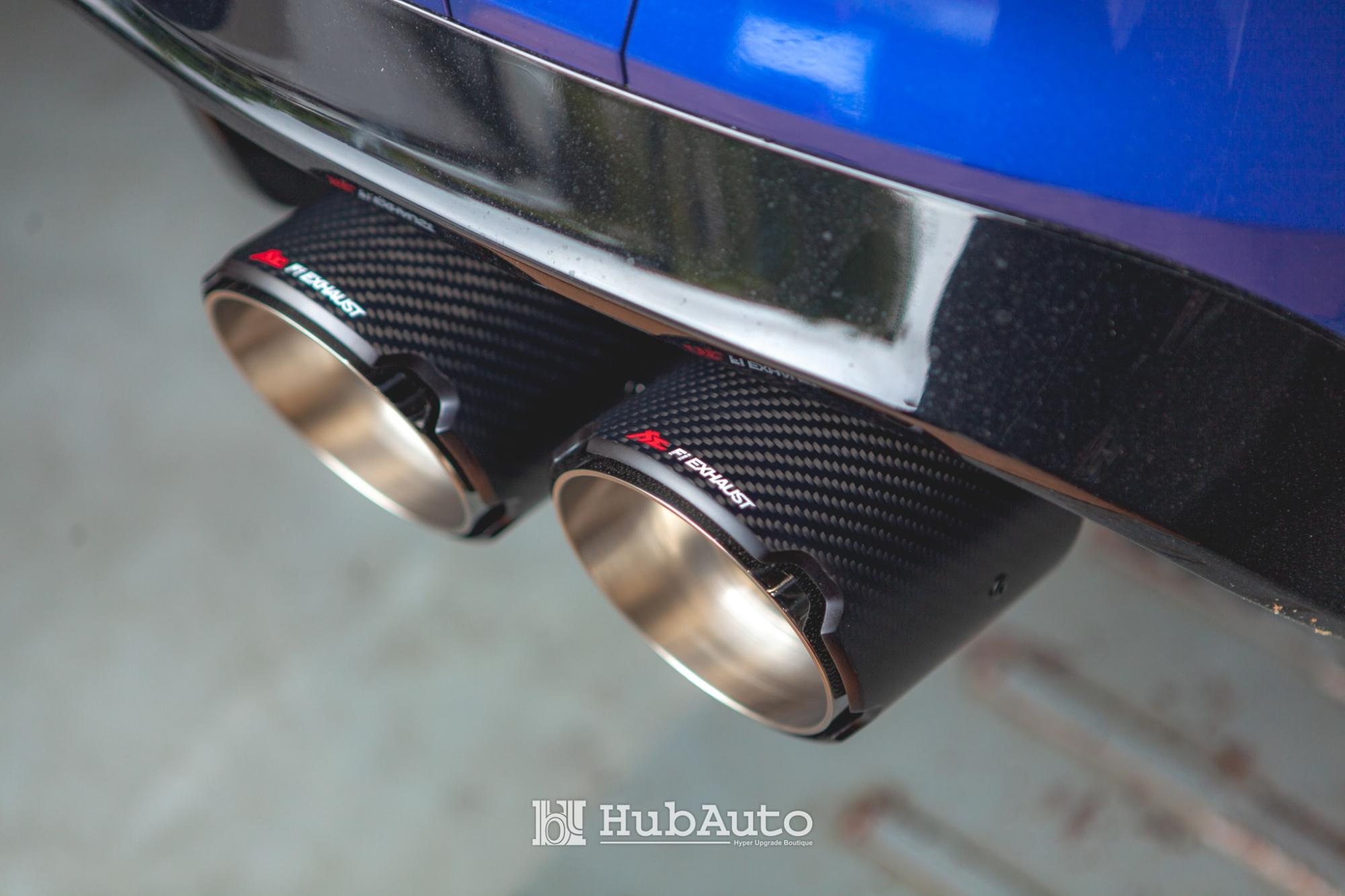 FI Exhaust VW Golf R MK8