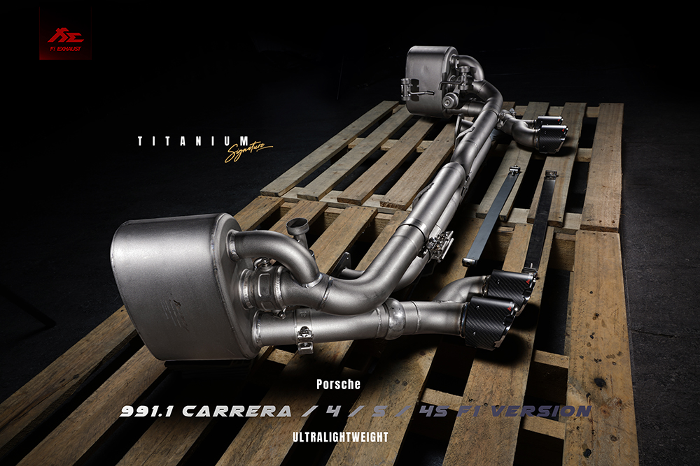 FI kipufogó Porsche 991.1 Carrera / 4 / S / 4S F1 Version Titanium Exhaust System