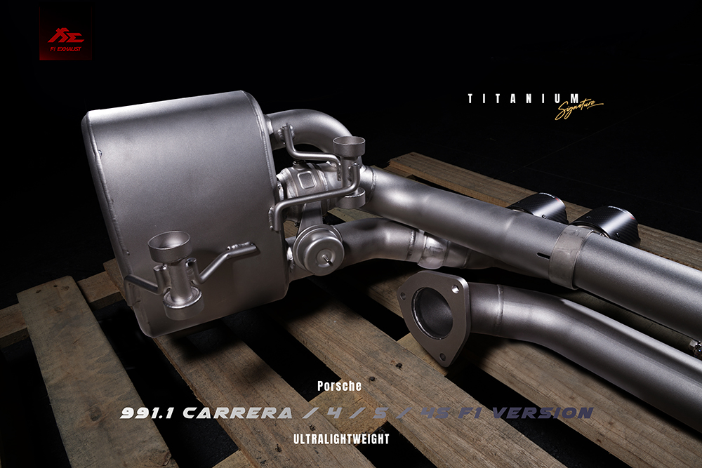 FI kipufogó Porsche 991.1 Carrera / 4 / S / 4S F1 Version Titanium Exhaust System