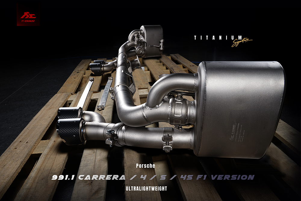 FI kipufogó Porsche 991.1 Carrera / 4 / S / 4S F1 Version Titanium Exhaust System