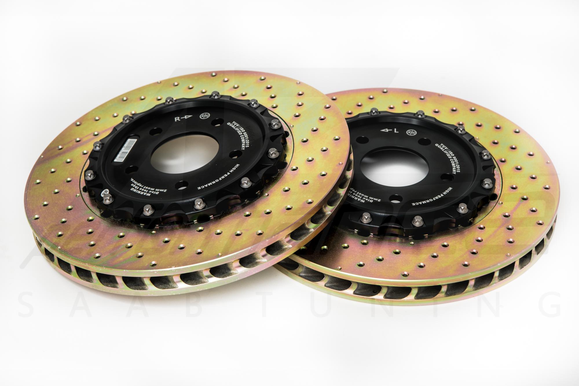 D2 Racing 330mm 6-pot Hollow Sport Front Brake Kit Floating Discs