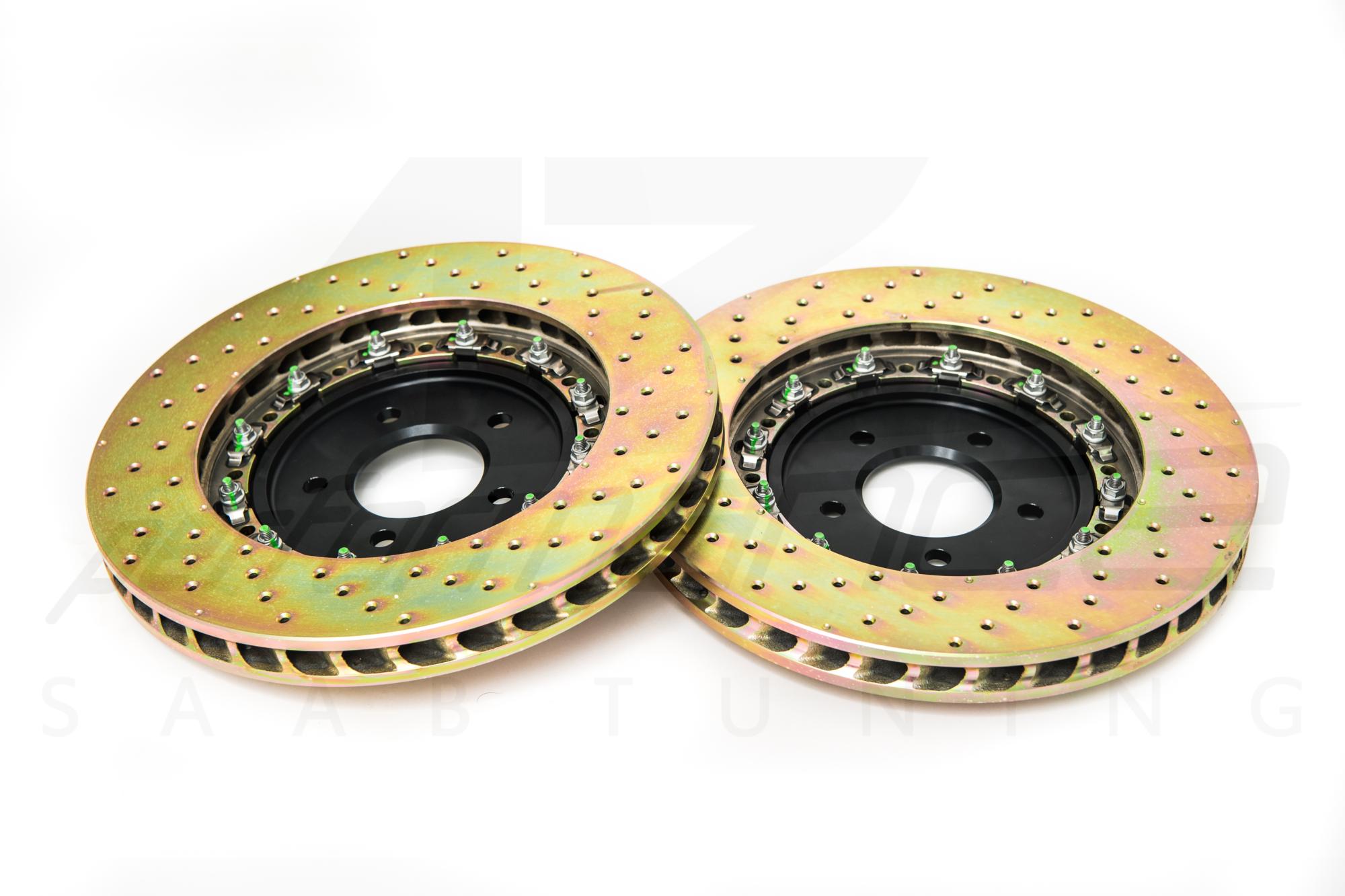 D2 Racing 330mm 6-pot Hollow Sport Front Brake Kit Floating Discs