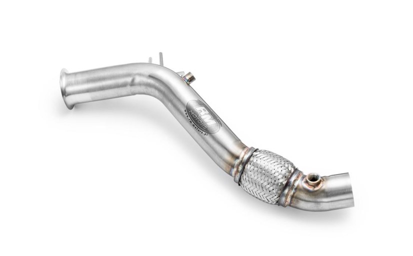 RM Motors 63.5mm Sport Exhaust Downpipe BMW X3 F25 18d 20dx 28dx