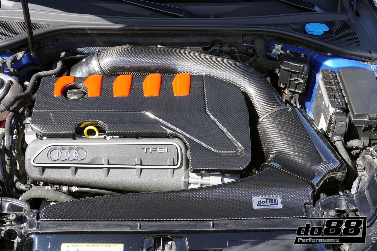 do88 Audi RS3 (8V) / TT RS (8S) BeastFlow Closed Intake System + Inlet hose TTE 777 855