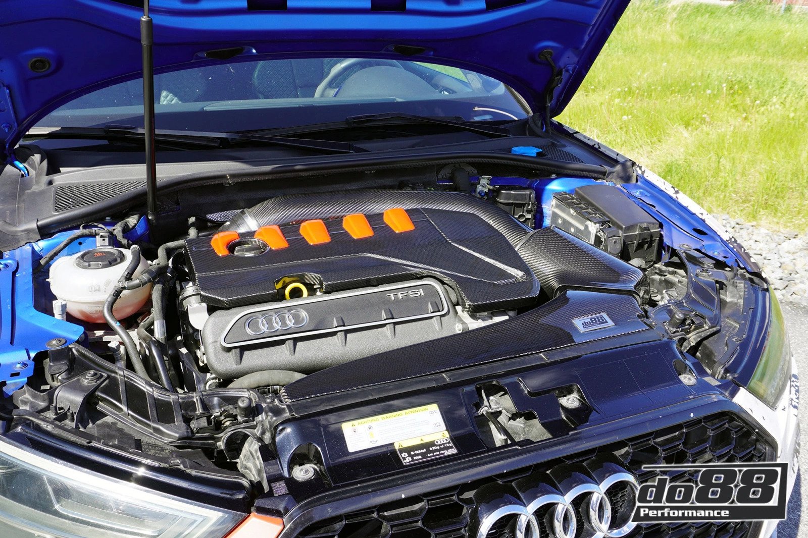do88 Audi RS3 (8V) / TT RS (8S) BeastFlow Closed Intake System + Inlet hose TTE 777 855