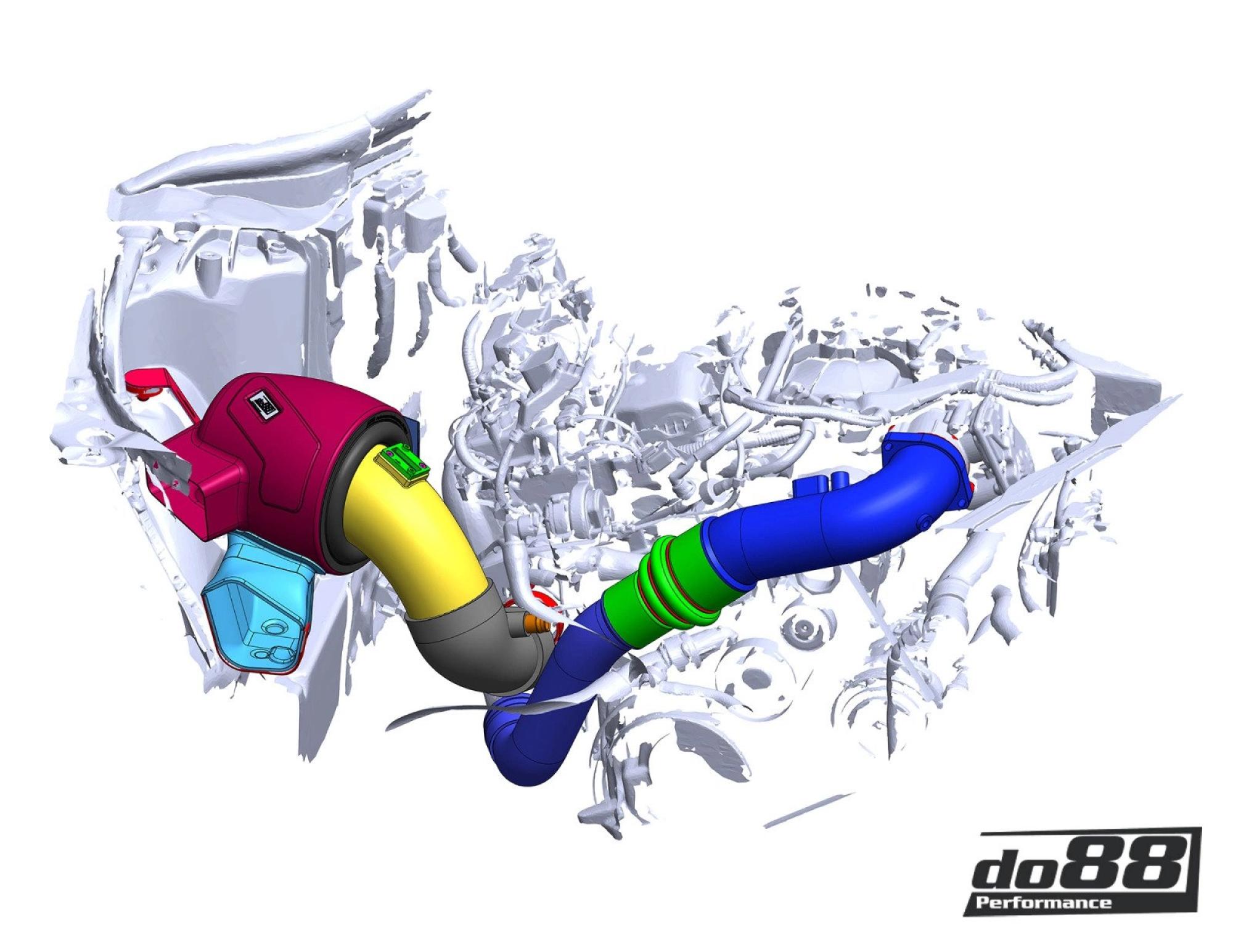 do88 Charge pipe, BMW G-Serie (B58) / Toyota GR Supra A90