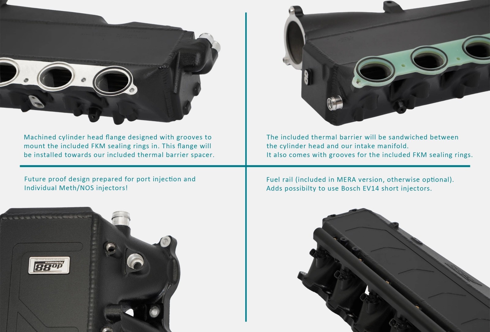 do88 Charge Cooler Manifold MERA, BMW G-Serie (B58) / Toyota GR Supra A90