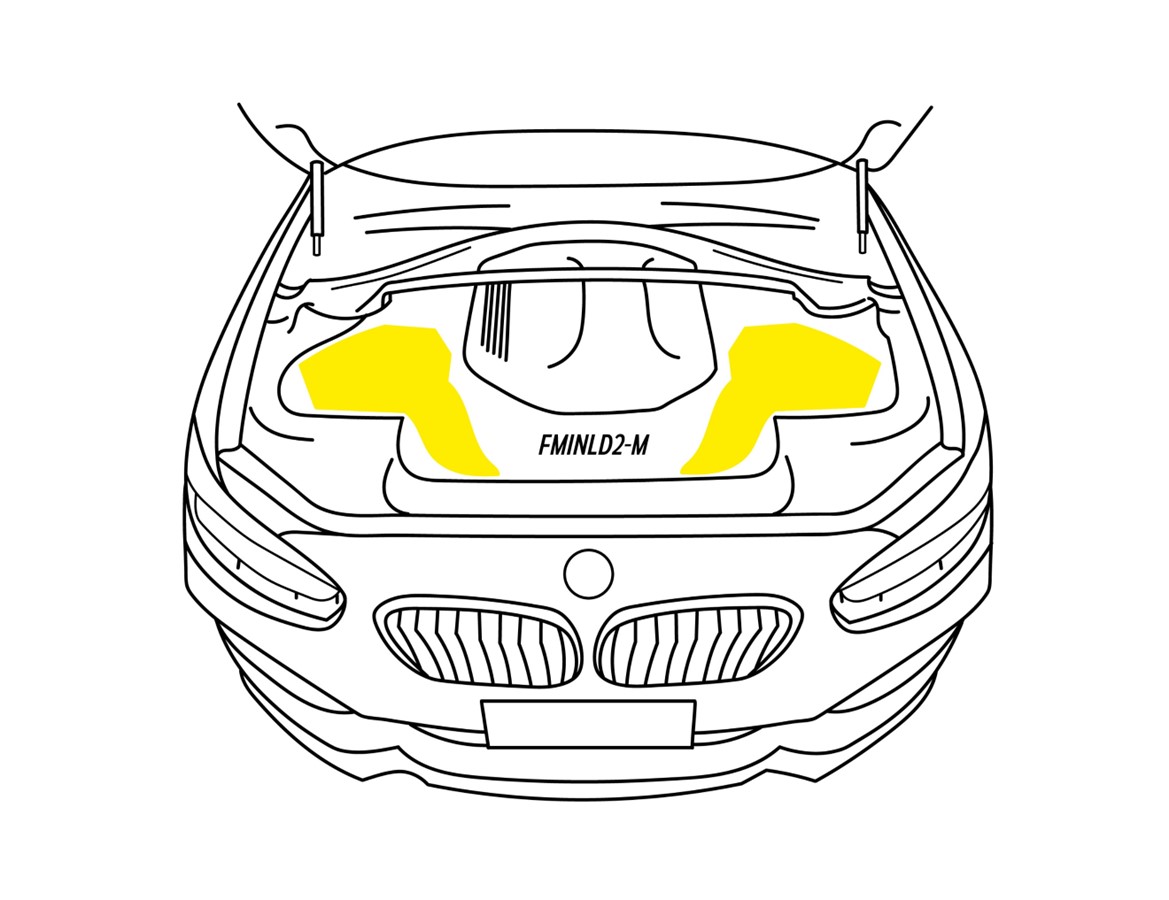 Forge Motorsport Karbon légcsatorna BMW F-széria