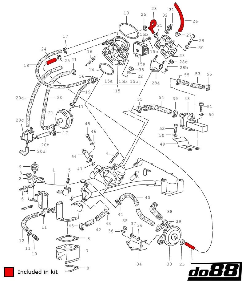 do88 Porsche 930 Turbo vacuum tubes