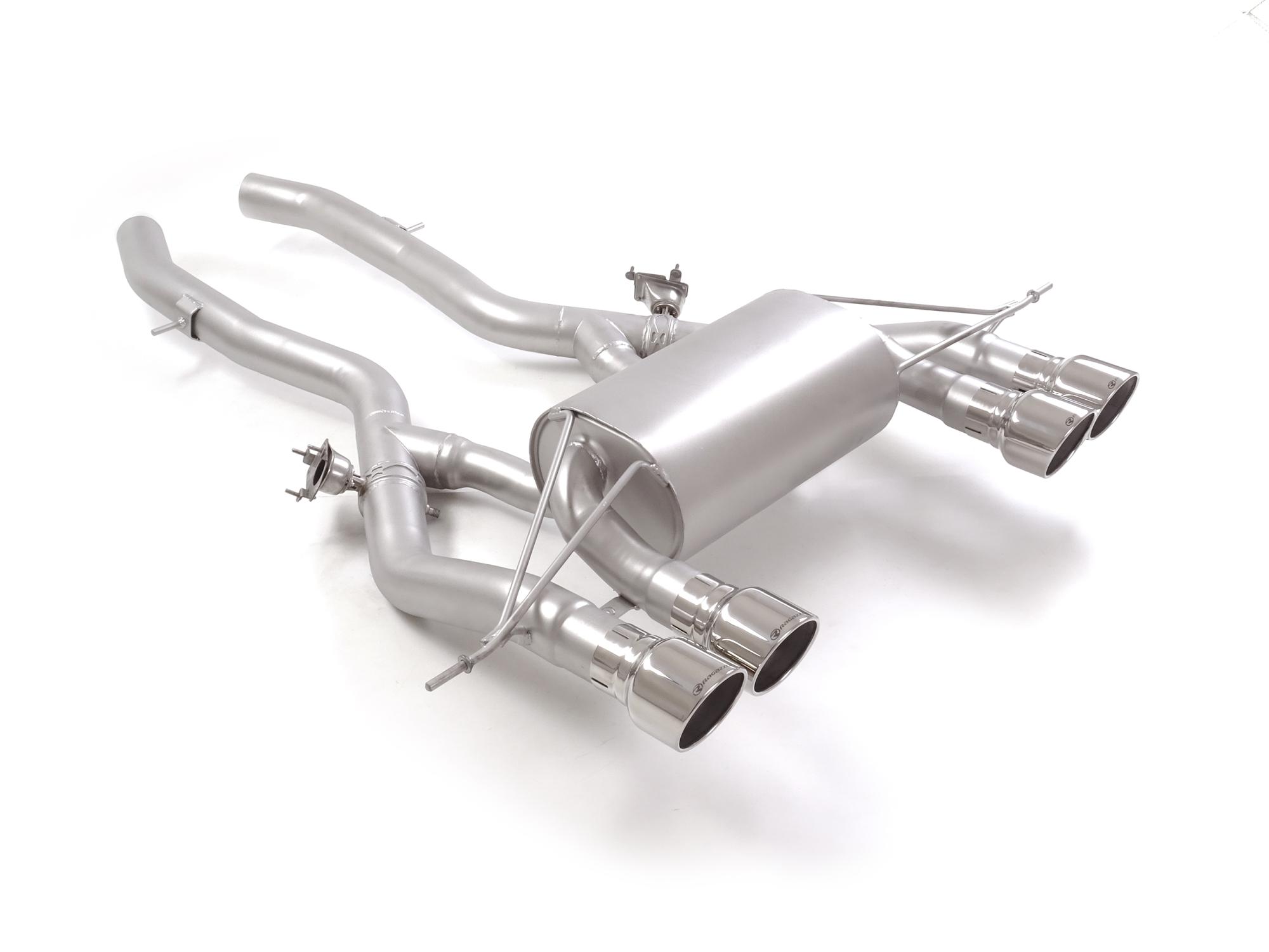 Ragazzon Stainless steel rear silencer left/right  BMW M3 M4 (G80 G82)