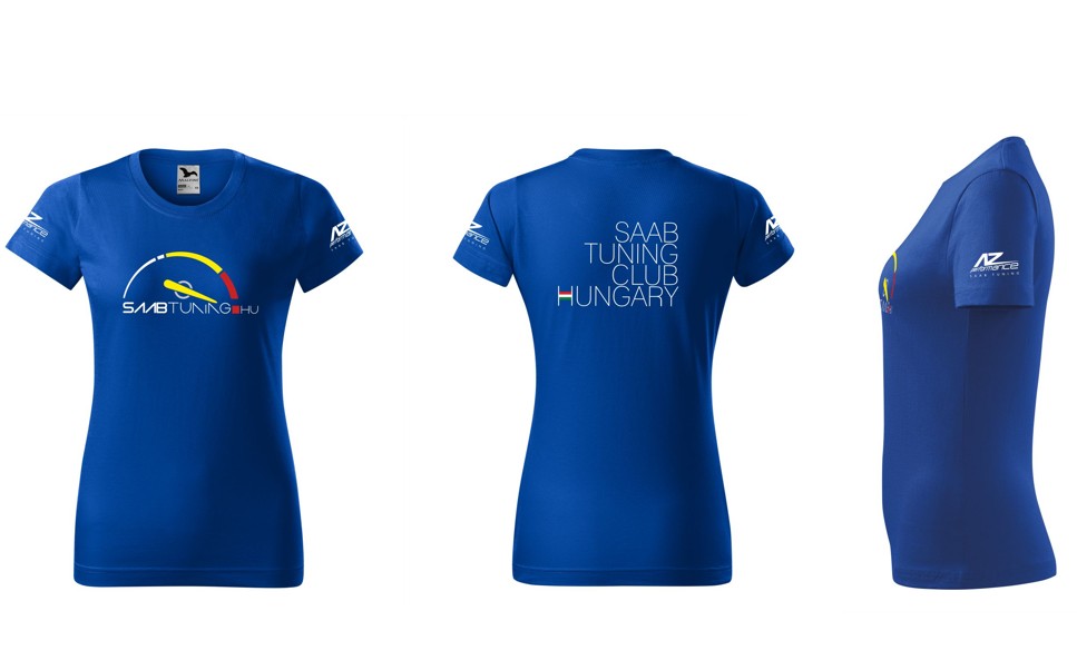 SAAB Tuning Club Hungary Lady T-Shirt 2026 - Size L