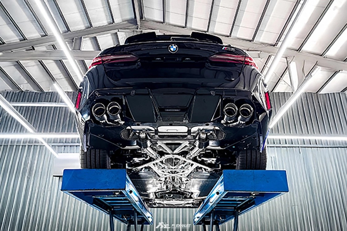 FI kipufogó G90 / G99 M5 Exhaust OPF / Non-OPF akítvszelepes kipufogó