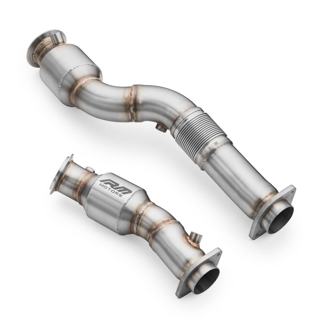 RM Motors downpipe BMW M2 (G87) M3 (G80, G81) M4 (G82 / G83) 3.0 S58