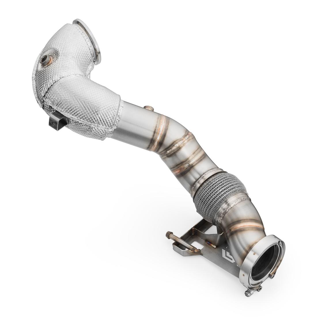 RM Motors downpipe AUDI RS3 8Y 2.5 TFSI with heat shield