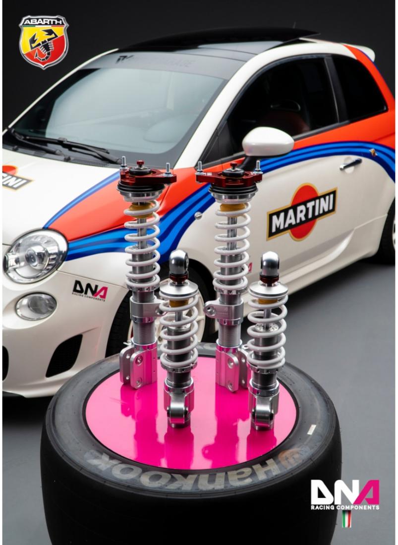 FIAT Abarth 500 EU (2008 -) DNA Racing WRS shock absorber kit