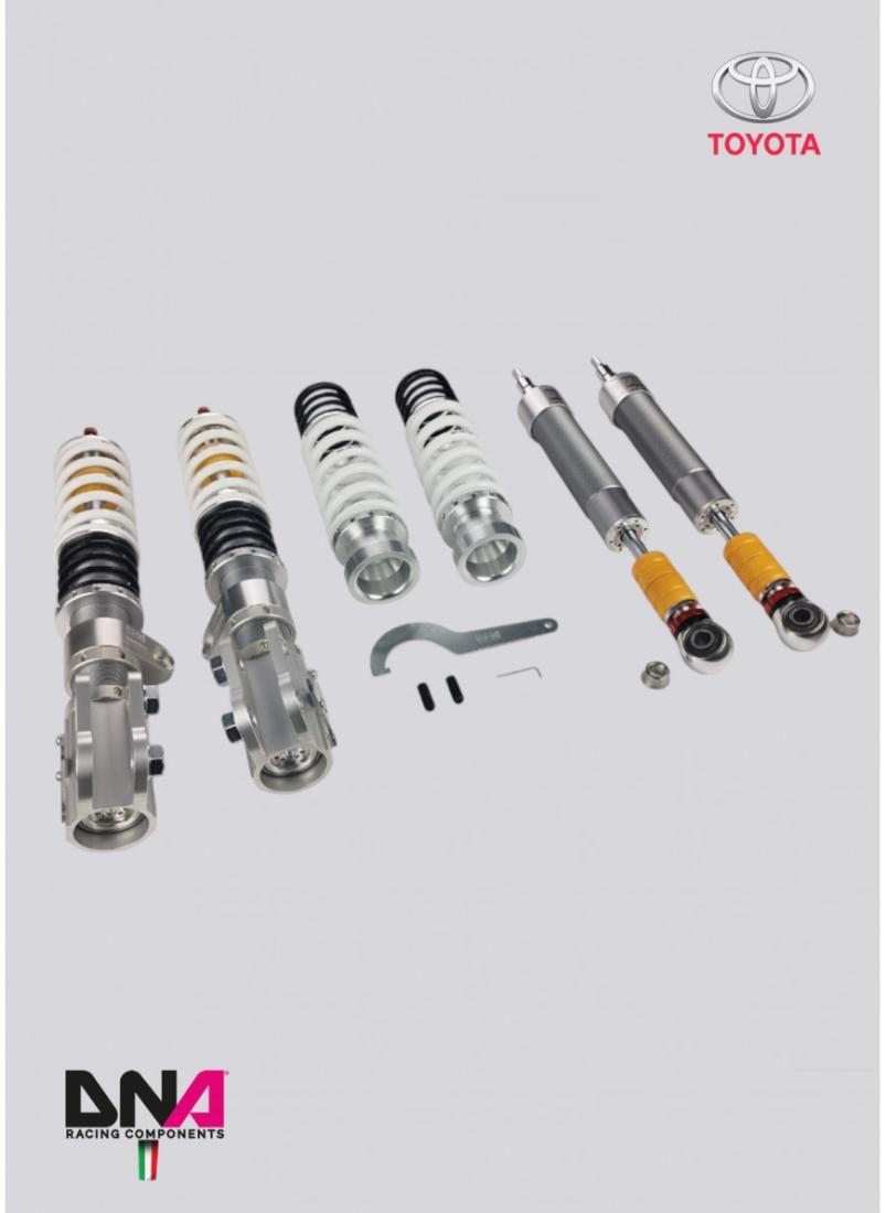 Toyota GR Yaris MK2 (2024 - on) DNA Racing WRS shock absorber kit