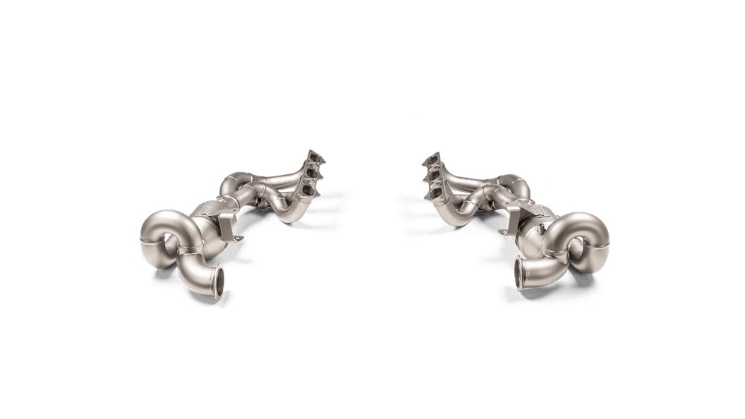 AKRAPOVIC E-PO/T/7 Evolution Header Set (Titanium) for PORSCHE 911 GT3 / GT3 TOURING (992) 2021-2024