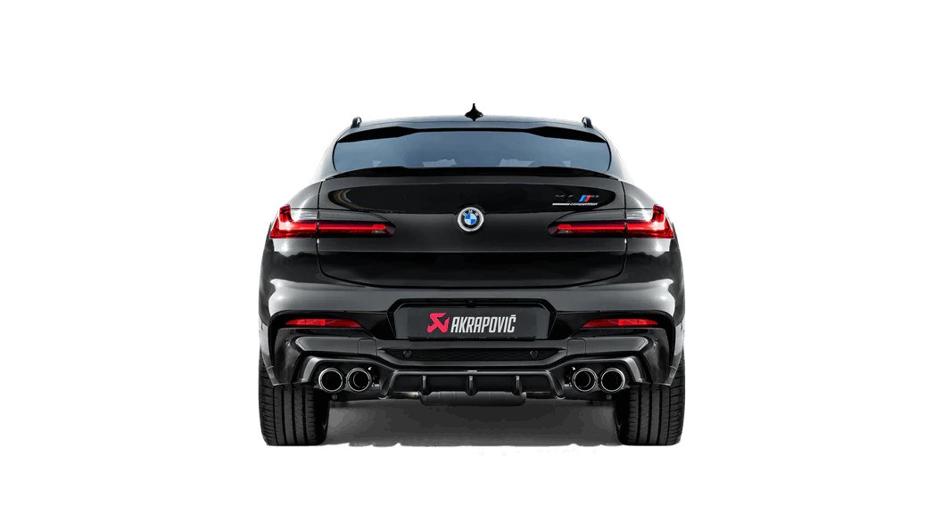AKRAPOVIC Slip-On Line (Titanium) for BMW X3M (F97) / X4M (F98) 2020-2024