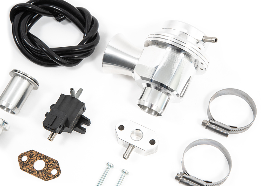 High Flow Blow Off or Recirculation Valve and Kit for Audi S3 (8P), VW Golf Mk5 ED30, & VW Golf Mk6 R