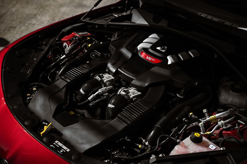 Forge Motorsport Throttle Body Inlet Pipe Kit ALFA ROMEO Giulia Quadrifoglio