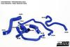 do88 coolant hose kit, OPEL Vectra/Calibra Turbo C20LET - Red