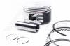 Wössner Forged Piston Kit OPEL 2.0 16V C20XE with 3 rings 87.0 mm