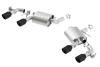 BORLA Axle-Back  "S-Type" 2.75, 2.5" Chevrolet CAMARO V8 6.2L V8 AT/MT RWD 2 DR w/dual mode exhaust valves (NPP), w/valves (16-18) BORLA Axle-Back  "S-Type" 2.75, 2.5" Chevrolet CAMARO V8 6.2L V8 AT/MT RWD 2 DR w/dual mode exhaust valves (NPP), w/valves (16-18)