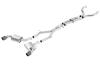 BORLA Cat-Back™ System "ATAK",  For use w/Long Tube Headers 3" Chevrolet CAMARO V8 6.2L V8 AT/MT RWD 2 DR w/o dual mode exhaust (non NPP) (16-18) BORLA Cat-Back™ System "ATAK",  For use w/Long Tube Headers 3" Chevrolet CAMARO V8 6.2L V8 AT/MT RWD 2 DR w/o dual mode exhaust (non NPP) (16-18)